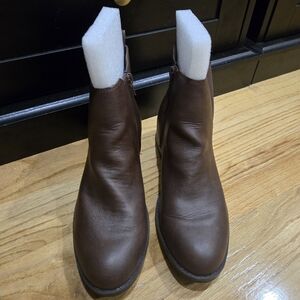 Style & Co. Brown Ankle Boots